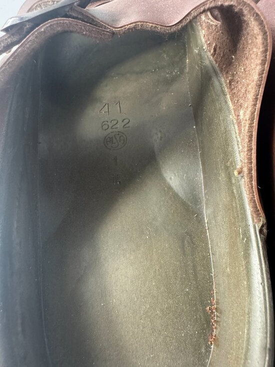 Birkenstock Special Edition Brown Leather Arizona Sandals, Size 41 main image 15